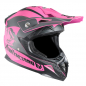 Preview: Kinder Crosshelm XTRM 81 rosa